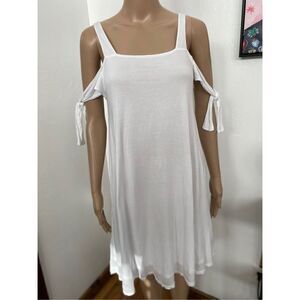LAmade Revolve Mini Dress White Womens Size Small